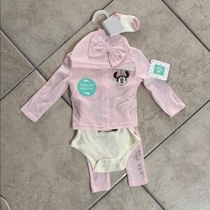 Disney Baby Outfit with Minnie Mouse Design